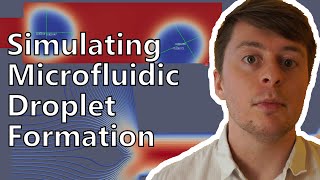 Simulating Microfluidic Droplet Formation  FEniCS CFD [upl. by Meer]