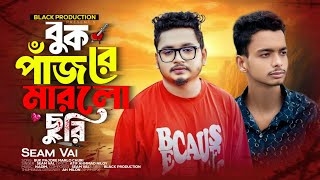 SAMZ VAI🔥বুক পাঁজরে মারল ছুরি 🔥Buk Pajora Marlo Curi🔥Seam Vai🔥Bangla New Music Video 2024🔥 [upl. by Yerocaj713]