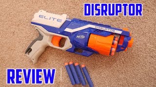 Nerf NStrike Elite Disruptor Unboxing Review amp Range Test [upl. by Michael]