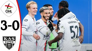 OudHeverlee Leuven vs Eupen 30  All Goals and Extended Highlights [upl. by Maxantia]