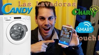 Las alucinantes lavadoras Candy Smart Touch Control con Smartphone [upl. by Andryc]