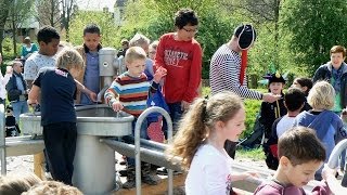 Onthulling Waterspeeltoestel  Natuurspeeltuin Braband  Spijkenisse 2014 [upl. by Infield]