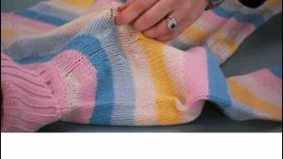 How To Fix a Sweater Snag  Real Simple [upl. by Nahsrad158]