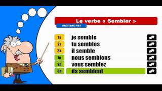 La conjugaison du verbe Sembler  Indicatif Présent [upl. by Niran]