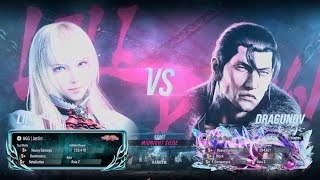 Tekken 8 AGG  Justin Interregnum VS CAST  Jaizen Lili VS Dragunov FT5 [upl. by Aspa482]