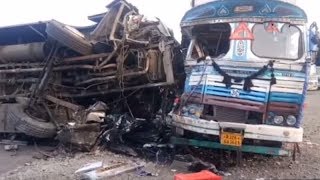 Mumbai 3 killed 18 injured in bus accident [upl. by Nagol]