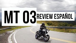 YAMAHA MT 03 Caracteristicas Review  Córdoba en Moto [upl. by Murtagh526]