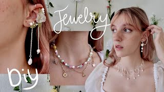 DIY Jewelry  Supplies Haul  Lots Of Cute And Pretty Ideas  Bead And Wire Jewelry [upl. by Akyeluz540]