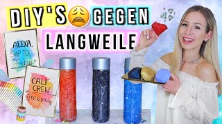 DIYs gegen LANGEWEILE 60 😑 einfache DIY Ideen für Zuhause ✨ gegen Langeweile  Cali Kessy [upl. by Aneg]