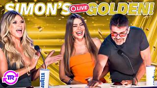 Simon Cowell SMASHES First Live GOLDEN BUZZER For Underdog on AGT 2024 Quarterfinals [upl. by Eleon]