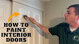 How to Paint an Interior Paneled Door DIY [upl. by Sher]