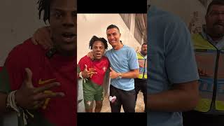 Ronaldo vs ishowspeed😂😂 viral funny trending ronaldo ishowspeed [upl. by Gillette]