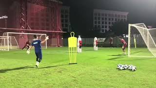 Goalkeeping Training Session  Kuwait National Olimpic Team BF12 GKC⚽️🥅⚔️ [upl. by Sholem]