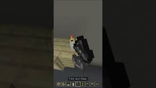 MINECRAFT BIRCH ARMOUR DISPLAYWALL DECORATION  Minecraft build hacks 42 [upl. by Idissac]