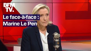 quotLe RN a la capacité davoir une majorité absoluequot linterview en intégralité de Marine Le Pen [upl. by Cochrane]