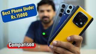 Best Smartphone Under Rs15000  Comparison Between Narzo 70 Turbo Galaxy M35 amp cmf Phone 1 [upl. by Neve]