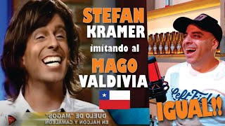 STEFAN KRAMER IMITANDO al MAGO VALDIVIA ES IGUAL 🤣 [upl. by Wolfgram108]