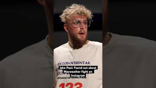 Jake Paul on how he realized brother Logan was going to fight Floyd Mayweather jakepaul loganpaul [upl. by Rockwood]