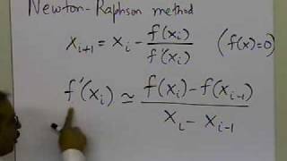 Chapter 0305 Lesson Derivation of Secant Method Approach 1 [upl. by Maletta]