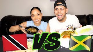 JAMAICAN CURRY VS TRINIDADIAN CURRY  WHICH ONE WINS [upl. by Kutzer526]