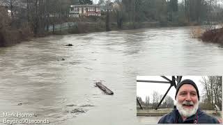 Atmospheric River strikes Western Washington  Driving through Snohomish [upl. by Niamor]