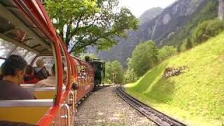 Brienz Rothorn Bahn Mountain Railway Switzerland train [upl. by Bores319]