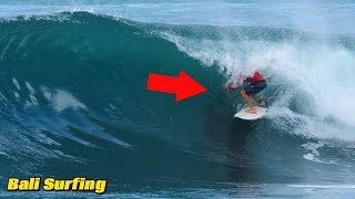 Bali Surfing Keramas Beach 8 September 2024 [upl. by Howarth]