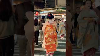 祇園の美しい舞妓さん 京都 舞妓 geisha maiko geiko [upl. by Hainahpez]