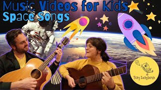 Outer Space Songs  Tiny Songbirds  Preschool Music Class  Music and Movement for ChildrenBabies [upl. by Dehsar]