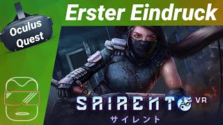 Oculus Quest  Sairento Untethered VR deutsch Erster Eindruck Multiplayer Review Virtual Reality [upl. by Htepsle]