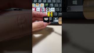 Drawing Cadillac car logo on the keyboard shorts diy art tiktok trending [upl. by Higgs822]