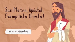 San Mateo Apóstol Evangelista Fiesta  21 de septiembre [upl. by Aisena]