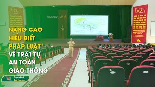 Nâng cao hiểu biết pháp luật về trật tự an toàn giao thông  Thái Nguyên TV [upl. by Lehsreh148]