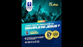 CHRETIEN DU DIMANCHE OU DISCIPLE DE JESUS [upl. by Dunseath]