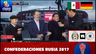 México vs Alemania 14 2017 México no pudo ganarle a Alemania  Semifinal Confederaciones [upl. by Issy]