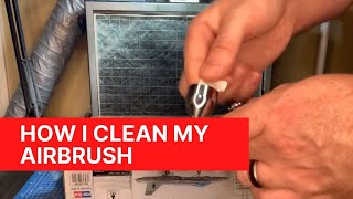 How I clean my airbrush [upl. by Mast]