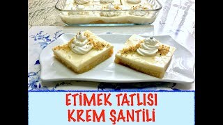 Etimek Tatlısı Krem Şantili Nasıl Yapılır [upl. by Carlen]