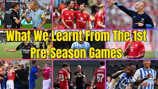 ASMR PreSeason Roundup What We Learned from Every Premier League Clubss PreSeason Opener [upl. by Neerol]