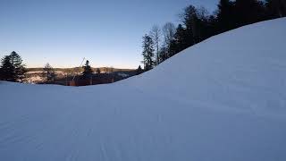 Gérardmer  Renard  Piste Verte  Vosges  Décembre 2021 [upl. by Adriell]