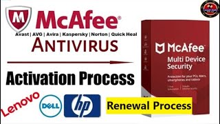 McAfee Antivirus Activation Process  McAfee Antivirus Renewal Process  antivirus renew kaise karen [upl. by Ahsak298]