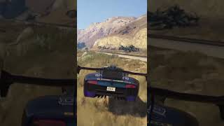 GTA stunts cruising in the Krieger gta gtaonline gtav game gaming shorts viralvideo trending [upl. by Inilam]