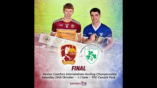 Westmeath Gaa Slevins Coaches Intermediate Hurling Final 2024 [upl. by Eimmaj]