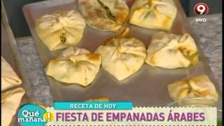 Receta de hoy Empanadas árabes [upl. by Sihun]