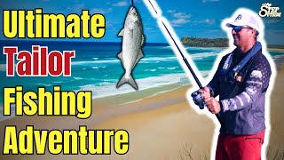 Ultimate Tailor Fishing Adventure at Fraser Island  Beach Fishing Tips  StepOutside with Paul Burt [upl. by Atterehs]