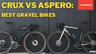 CRUX vs ASPERO Blurring Lines btw Gravel amp Road Bikes [upl. by Maxama]