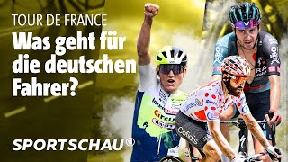 Tour de France 2023 die deutschen Fahrer bei der Tour  Deine Tour  Sportschau [upl. by Atnoled]