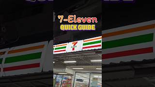 A quick guide to 7Eleven in Thailand [upl. by Ehcsrop]