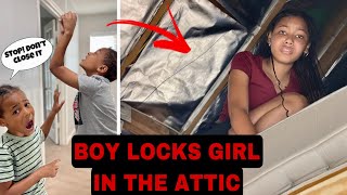 Brother LOCKS SISTER In The ATTIC What Happens Next Is Shocking [upl. by Yrkcaz469]