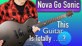 Nova Go Sonic Smart Guitar With Built in Speaker  Is It Any Good [upl. by Suiramed463]