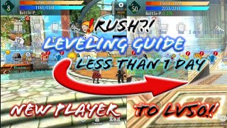 Avabel Lupinus  Leveling to Lv50 less than 1 day Guide What is RUSH Free Gems Management [upl. by Mobley]